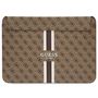 Guess 4G Printed Stripes cover for a 14&quot; laptop - brown, Guess 3666339120535