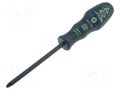 Screwdriver; Pozidriv®; PZ2; ESD; Blade length: 100mm C.K CK-4723ESD2/100