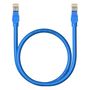 Baseus High Speed ​​Cat 6 RJ-45 Ethernet cable 1000Mb/s 0.5m round - blue, Baseus 6932172637156 6932172637156