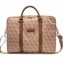 Guess GCube Stripes bag for a 16&quot; laptop - brown, Guess 3666339112998 3666339112998