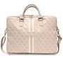 Guess 4G Printed Stripes bag for a 16&quot; laptop - pink, Guess 3666339119546 3666339119546