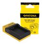 PATONA Slim micro-USB Charger f. Canon LP-E12 EOS M, PATONA 151652