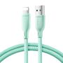 Joyroom Multi-Color Series S-A34 USB-A / Lightning 3A cable 1m - green, Joyroom 6941237110541 6941237110541