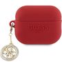 Guess GUAP23DSLGHDF AirPods Pro 2 cover red 3D Rubber 4G Diamond Charm, Guess 3666339171308 3666339171308