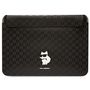 Karl Lagerfeld Saffiano Monogram Choupette case for a 16&quot; laptop - black, Karl Lagerfeld 3666339170578 3666339170578