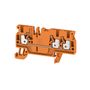 Feed-through terminal block, PUSH IN, 2.5 mm², 800 V, 24 A, Number of connections: 3 Weidmuller 1521830000 04050118328226