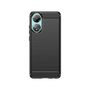 Carbon Case silicone case for Oppo A78 4G - black, Hurtel 9145576282663