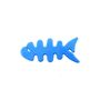 Fish-shaped headphone cable wrap - blue, Hurtel 5907769358500 5907769358500