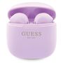 Guess GUTWST26PSU TWS Bluetooth headphones + docking station - purple Classic EST Logo, Guess 3666339120863 3666339120863