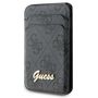 Guess Wallet Card Slot Stand GUWMSHG4SHK case - black MagSafe 4G Classic Logo, Guess 3666339170417 3666339170417