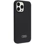 Audi Silicone Case iPhone 13 Pro Max 6.7&quot; black/black hardcase AU-LSRIP13PM-Q3/D1-BK, Audi 6955250226462 6955250226462