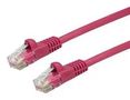 PATCH LEAD, CAT5E, PINK, 0.3M 2965-0.3PK