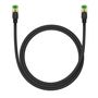 Baseus fast RJ45 cat. network cable. 8 40Gbps 1m braided black, Baseus 6932172646776 6932172646776