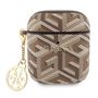 Guess GUA2PGCE4CW case for AirPods 1/2 - brown GCube Charm, Guess 3666339171155 3666339171155