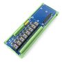 Relay Hat for Raspberry Pi - 8 relays with optoisolation - 5A / 250VAC / 30VDC contacts - 5V coil - Waveshare 15423 WSR-13301 5904422320423