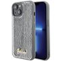 Guess Sequin Script Metal case for iPhone 15 - silver, Guess 3666339173159