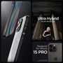 Spigen Crystal Hybrid iPhone 15 Pro Case - Black, Spigen 8809896747837 8809896747837