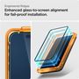 Spigen ALM Glass FC tempered glass for iPhone 15 Plus - black 2 pcs., Spigen 8809896752091 8809896752091