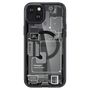 Spigen Ultra Hybrid Mag Case with MagSafe for iPhone 15 - Dark Gray (Zero One Pattern), Spigen 8809896751278 8809896751278