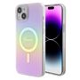 Guess GUHMP15MHITSP iPhone 15 Plus 6.7&quot; pink/pink hardcase IML Iridescent MagSafe, Guess 3666339155070 3666339155070