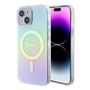 Guess GUHMP15SHITSQ iPhone 15 6.1&quot; turquoise/turquoise hardcase IML Iridescent MagSafe, Guess 3666339154929 3666339154929