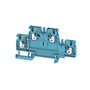 Multi-tier modular terminal, PUSH IN, 2.5 mm², 800 V, 24 A, Number of levels: 2, blue, orange Weidmuller 1547660000 04050118462883