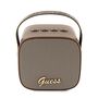 Guess Bluetooth speaker GUWSB2P4SMW Speaker mini brown/bown 4G Leather Script Logo with Strap, Guess 3666339170196