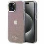 Guess GUHCP15SHDECMP iPhone 15 6.1&quot; pink/pink hardcase IML Faceted Mirror Disco Iridescent, Guess 3666339172596 3666339172596