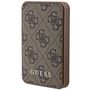 Guess Powerbank 15W GUPB5LP4GEGW 5000mAh brown/brown 4G Leather Metal Logo, Guess 3666339171391 3666339171391