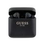 Guess Bluetooth headphones GUTWSSU20ALEGK TWS + docking station black/black Printed Logo, Guess 3666339170288