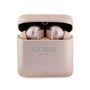 Guess GUTWSSU20ALEGP TWS Bluetooth Earphones + Dock Rose Gold/Rose Gold Printed Logo, Guess 3666339170301 3666339170301