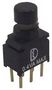 SWITCH, PUSH BUTTON, DPDT, ON-MOM P8UD8WR2C2M2RES