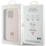 Guess Silicone Logo Strass 4G Case for iPhone 15 Pro Max - Pink, Guess 3666339148935 3666339148935