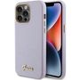 Guess Glitter Glossy Script case for iPhone 15 Pro Max - lilac, Guess 3666339155377 3666339155377