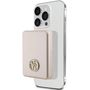 Guess MagSafe 4G Strassed Metal Logo induction power bank 15W 5000mAh - gold, Guess 3666339172169 3666339172169