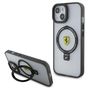 Ferrari FEHMP15SUSCAH iPhone 15 6.1&quot; transparent hardcase Ring Stand 2023 Collection MagSafe, Ferrari 3666339170929 3666339170929