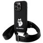 Karl Lagerfeld KLHCP15XSCBSCNK iPhone 15 Pro Max 6.7&quot; hardcase black/black Crossbody Silicone Choupette, Karl Lagerfeld 3666339167585 3666339167585