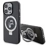 Karl Lagerfeld KLHMP13LHMRSKCK iPhone 13 Pro 6.1&quot; black/black hardcase Ring Stand Karl&amp;Choupette MagSafe, Karl Lagerfeld 3666339169053 3666339169053