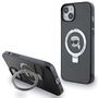 Karl Lagerfeld KLHMP15SHMRSKHK iPhone 15 6.1&quot; black/black hardcase Ring Stand Karl Head MagSafe, Karl Lagerfeld 3666339168391 3666339168391