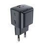 Acefast A77 Mini PD 30W GaN USB-C wall charger - black, Acefast 6974316282662 6974316282662