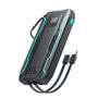 Joyroom JR-L017 22.5W 10000mAh Powerbank with built-in USB-C / Lightning cables - black, Joyroom 6956116797164 6956116797164