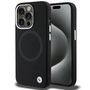 BMW Signature Liquid Silicone MagSafe case for iPhone 15 Pro - black, BMW 3666339144661