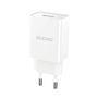 Dudao A4EU USB-A 2.1A wall charger - white, Dudao 6976625331949