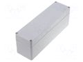 Enclosure: multipurpose; X: 45mm; Y: 160mm; Z: 55mm; ABS; grey; IP65 COMBIPLAST CP-11-12