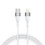 Wozinsky WSTCL1 Lightning / USB-C PD 27W cable 1 m - white, Wozinsky 5907769308772 5907769308772