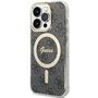 Guess IML 4G MagSafe case for iPhone 15 Pro - black, Guess 3666339194567 3666339194567