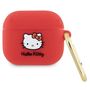 Hello Kitty Silicone 3D Kitty Head case for AirPods 3 - fuchsia, Hello Kitty 3666339189747