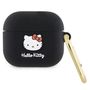 Hello Kitty Silicone 3D Kitty Head case for AirPods 3 - black, Hello Kitty 3666339189662