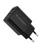 Wozinsky CWCUCB 30W USB-C / 2 x USB-A Wall Charger - Black, Wozinsky 5907769308826