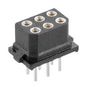 SOCKET, DOUBLE ROW, PCB, 6WAY M80-8500642